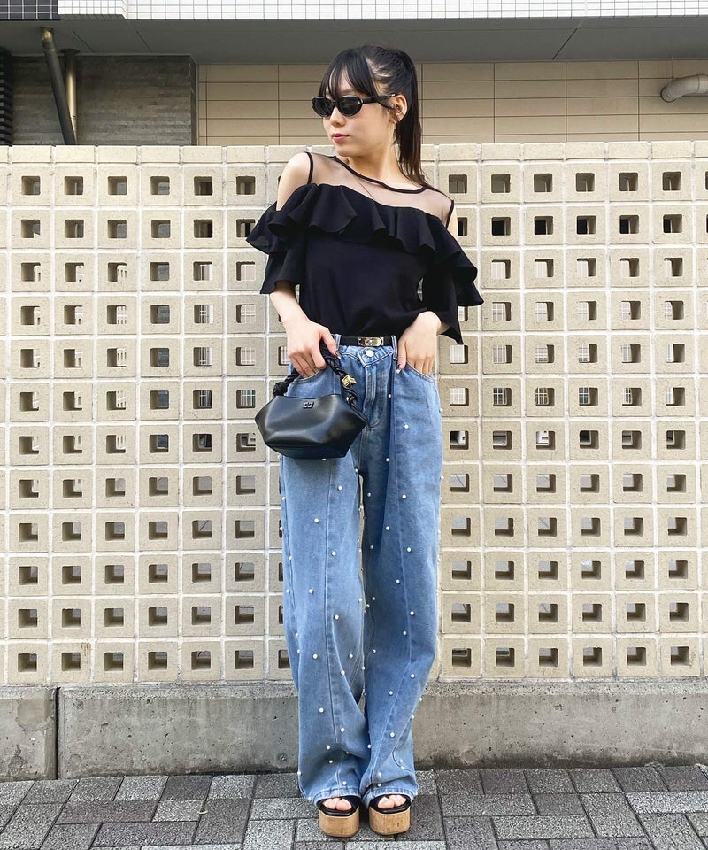 STAFF：MIKU(155cm/骨格ナチュラル)
