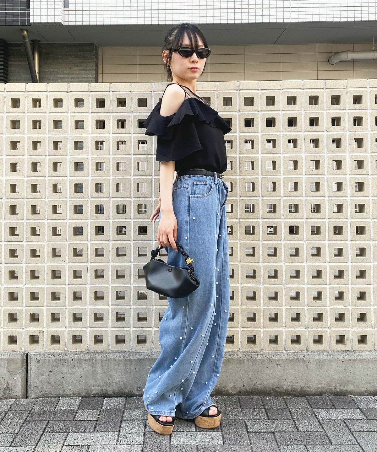 STAFF：MIKU(155cm/骨格ナチュラル)