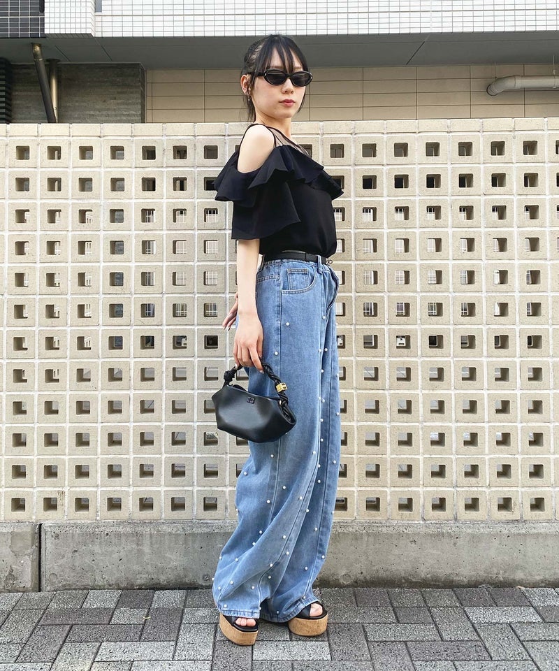 STAFF：MIKU(155cm/骨格ナチュラル)