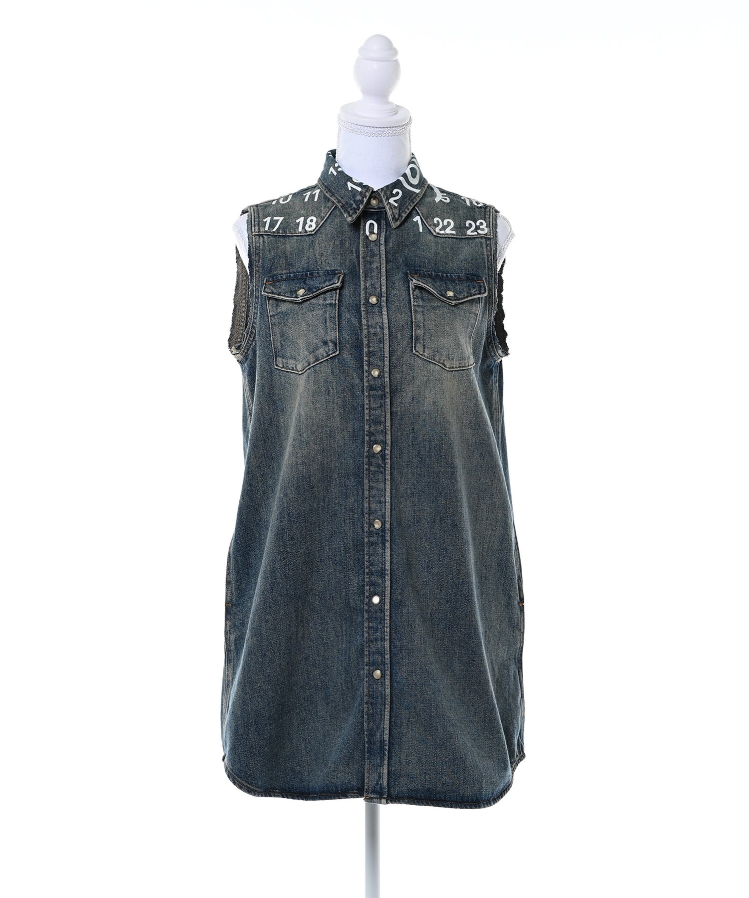 MM6 Maison Margiela KIDSデニムベストワンピース