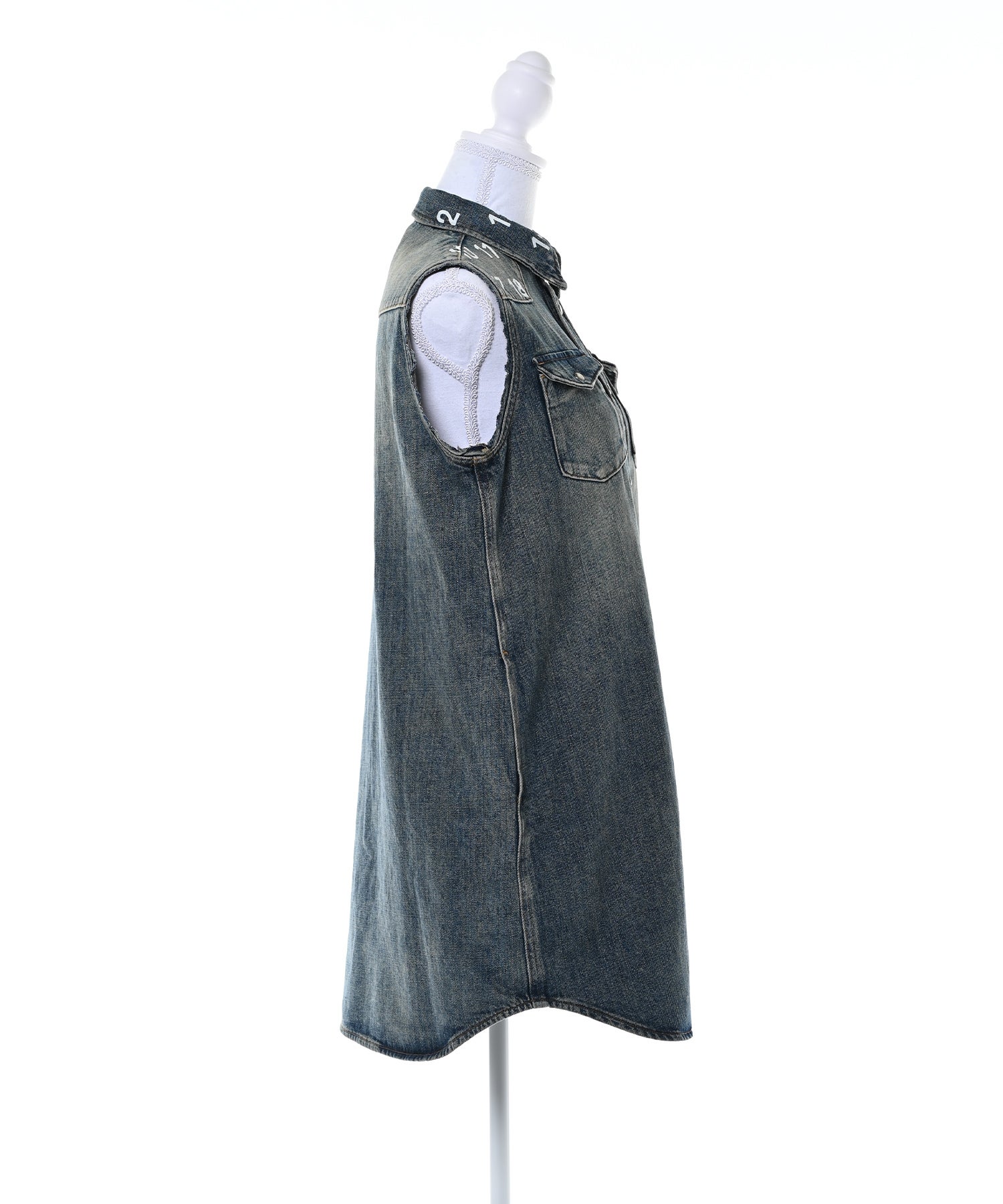 MM6 Maison Margiela KIDSデニムベストワンピース