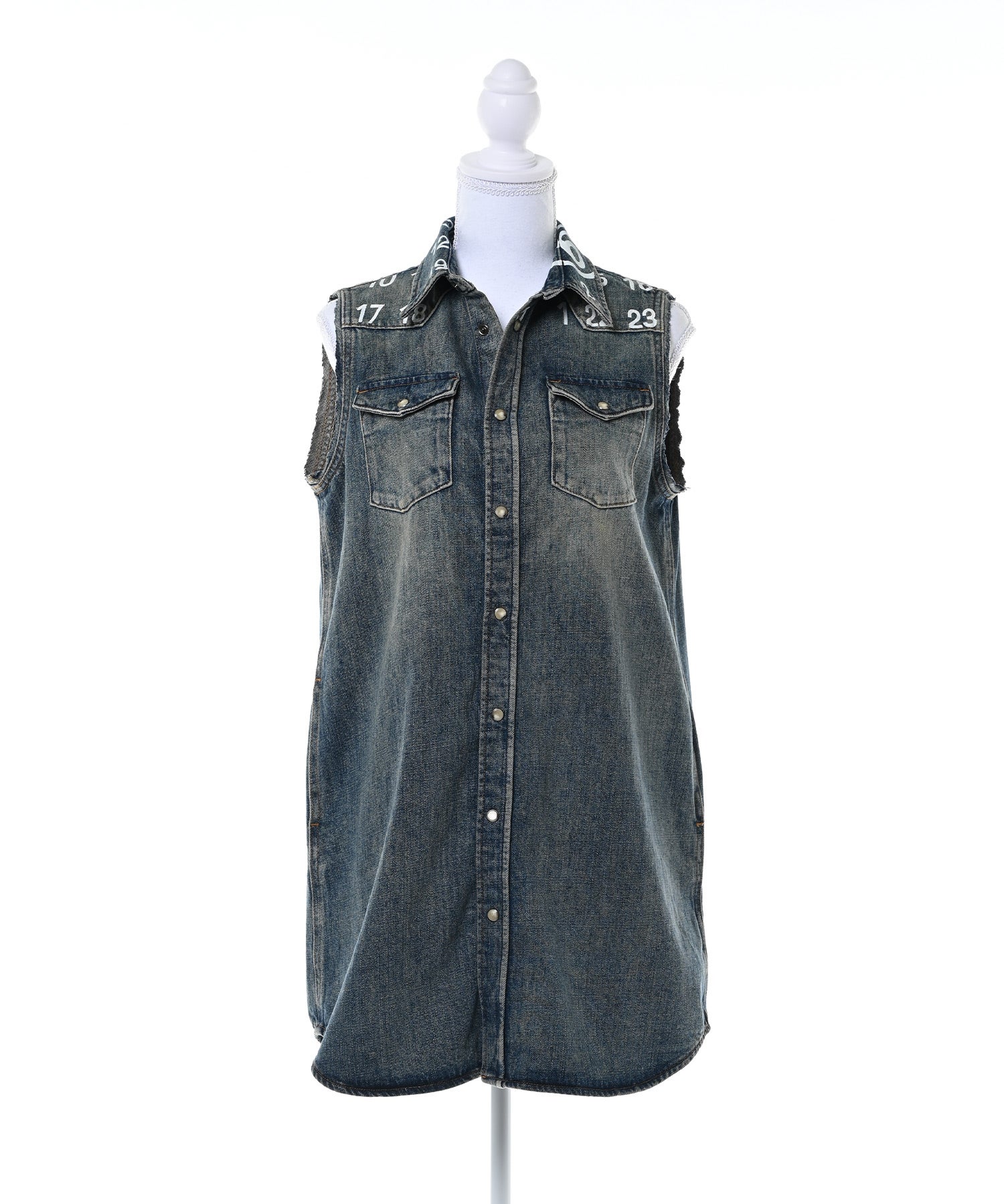 MM6 Maison Margiela KIDSデニムベストワンピース