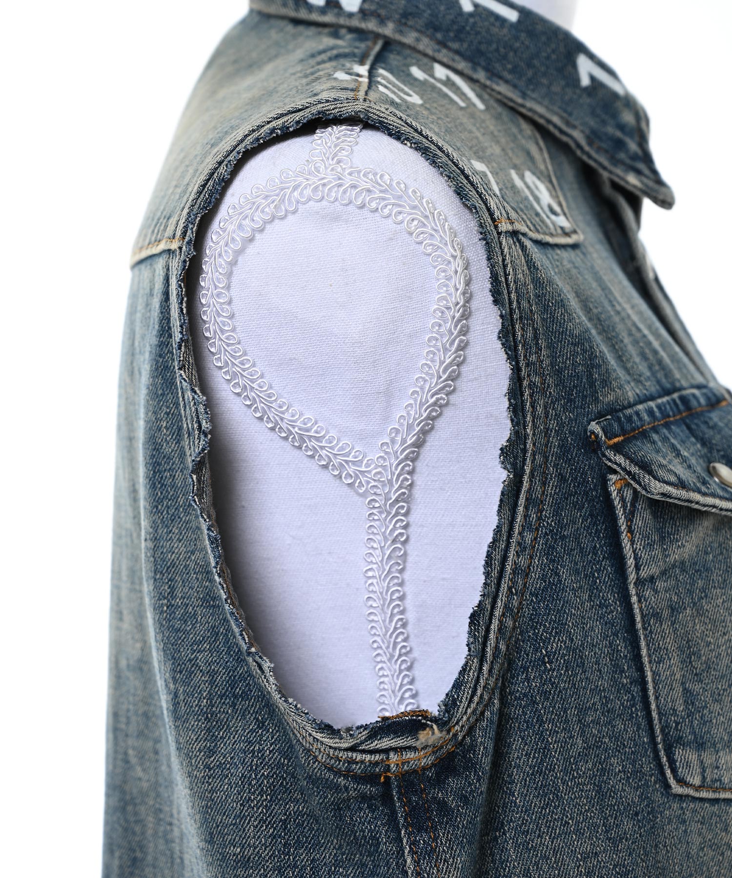 MM6 Maison Margiela KIDSデニムベストワンピース