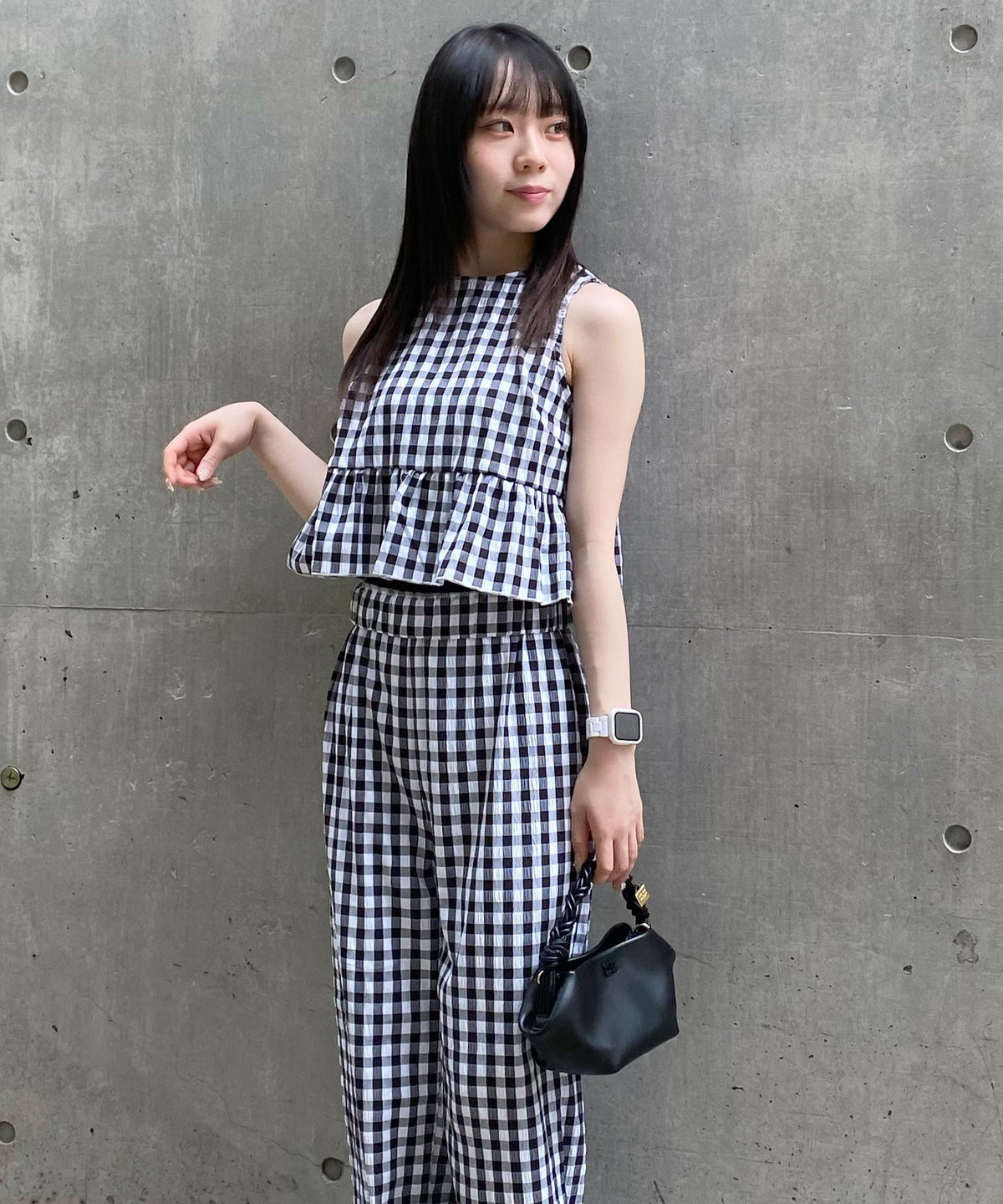 STAFF：MIKU(155cm/骨格ナチュラル)