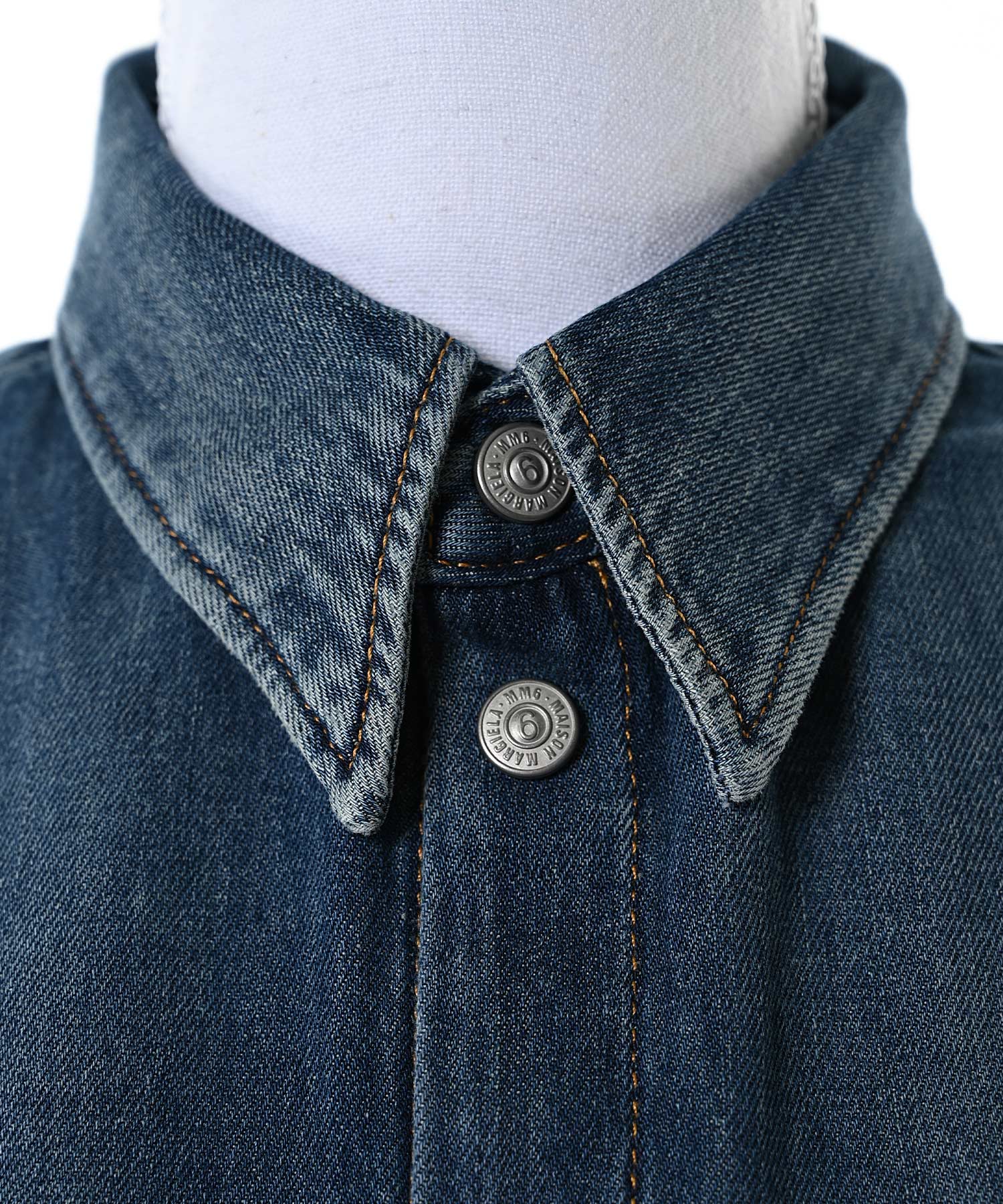 MM6 Maison Margiela ショートデニムジャケット MM6 Maison Margiela KIDSショートデニムジャケット