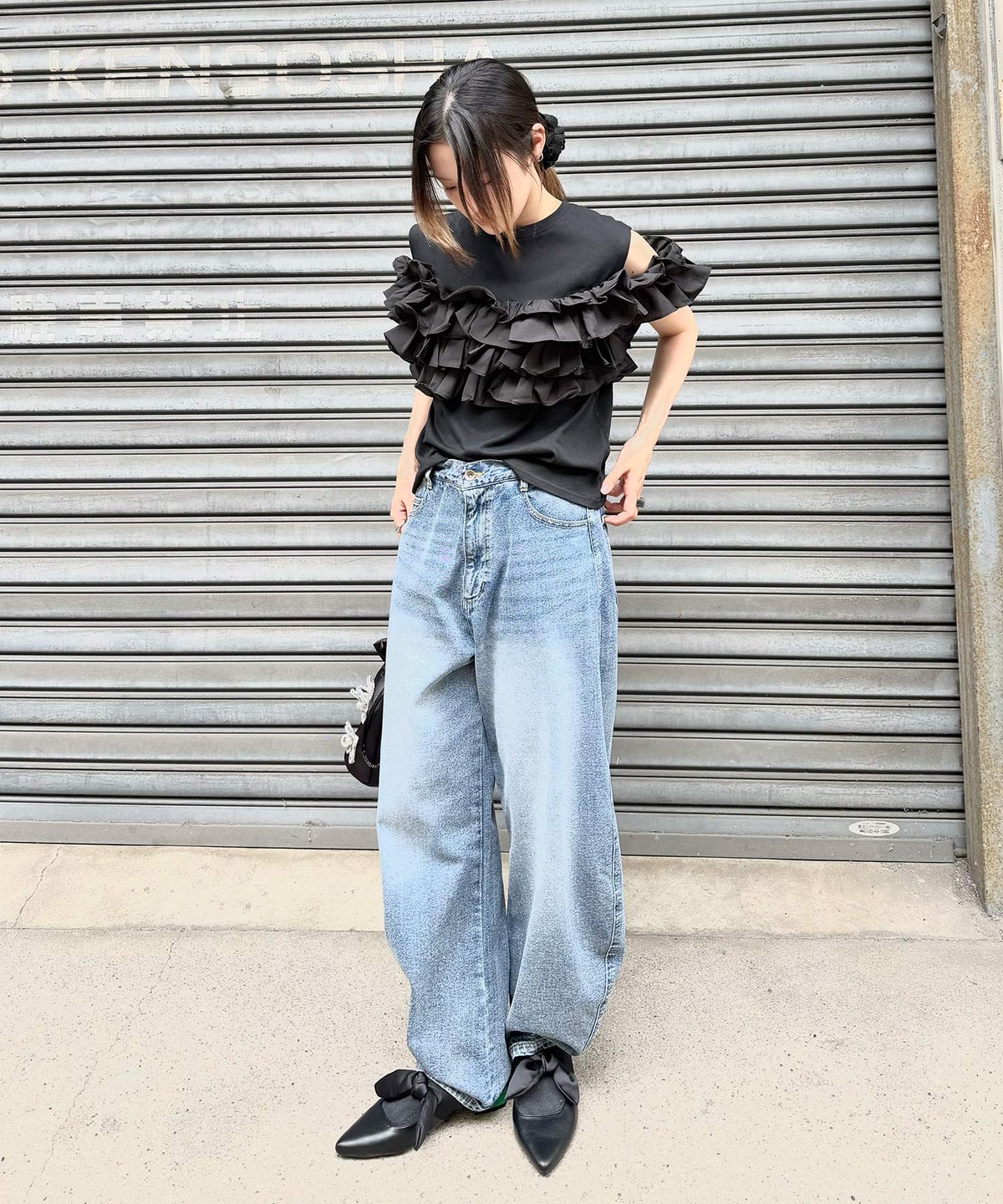 STAFF：HIRONA(163cm/骨格ナチュラル)