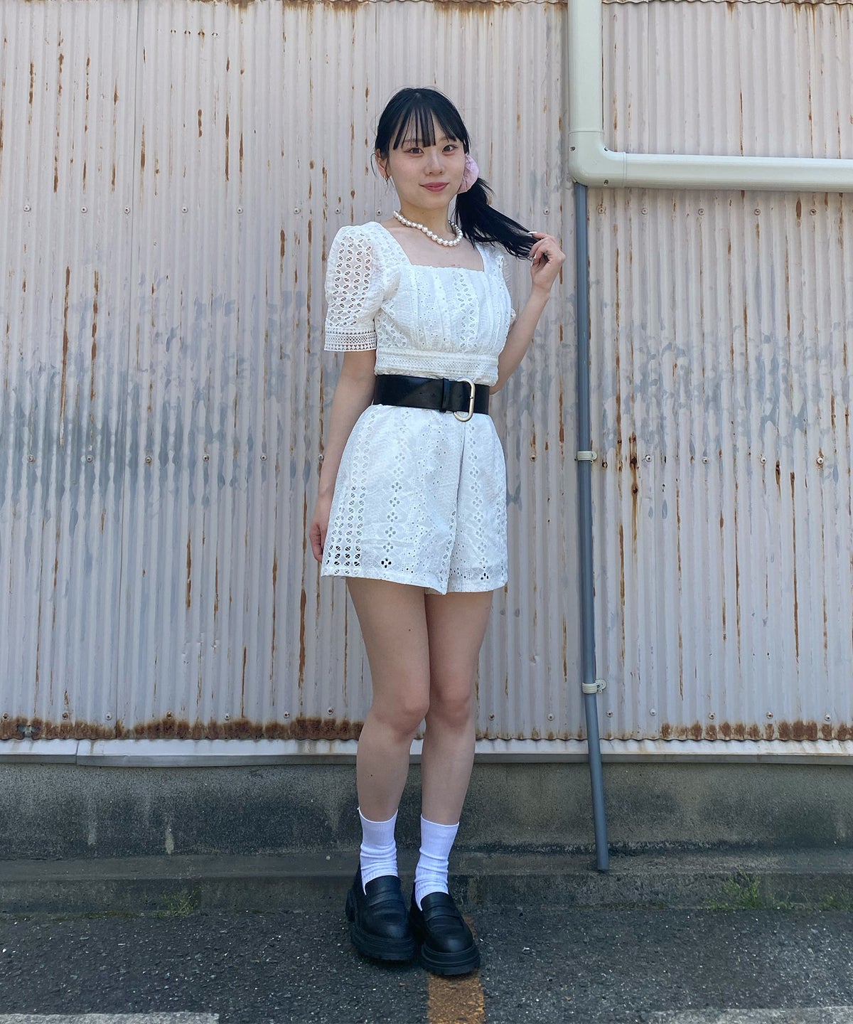 STAFF：MIKU(155cm/骨格ナチュラル)