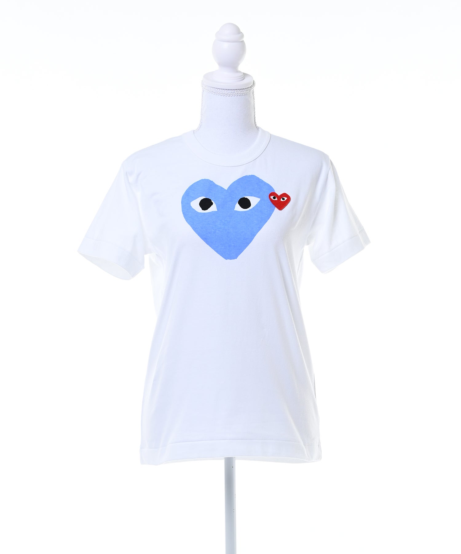 PLAY COMME des GARCONS WOMANダブルハートTシャツ