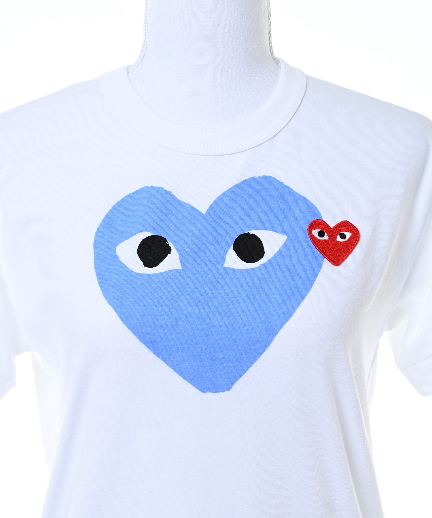 PLAY COMME des GARCONS WOMANダブルハートTシャツ