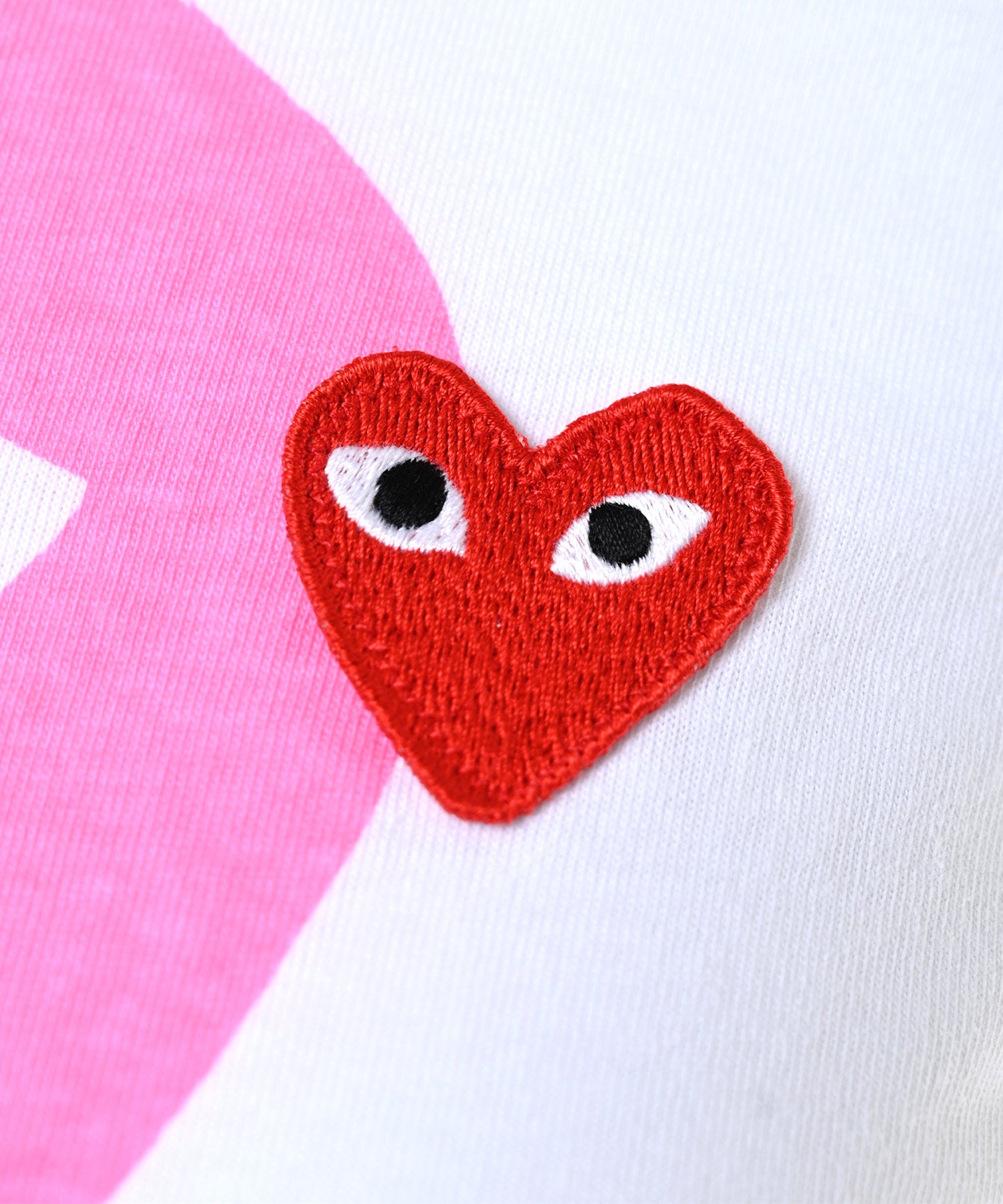 PLAY COMME des GARCONS WOMANダブルハートTシャツ