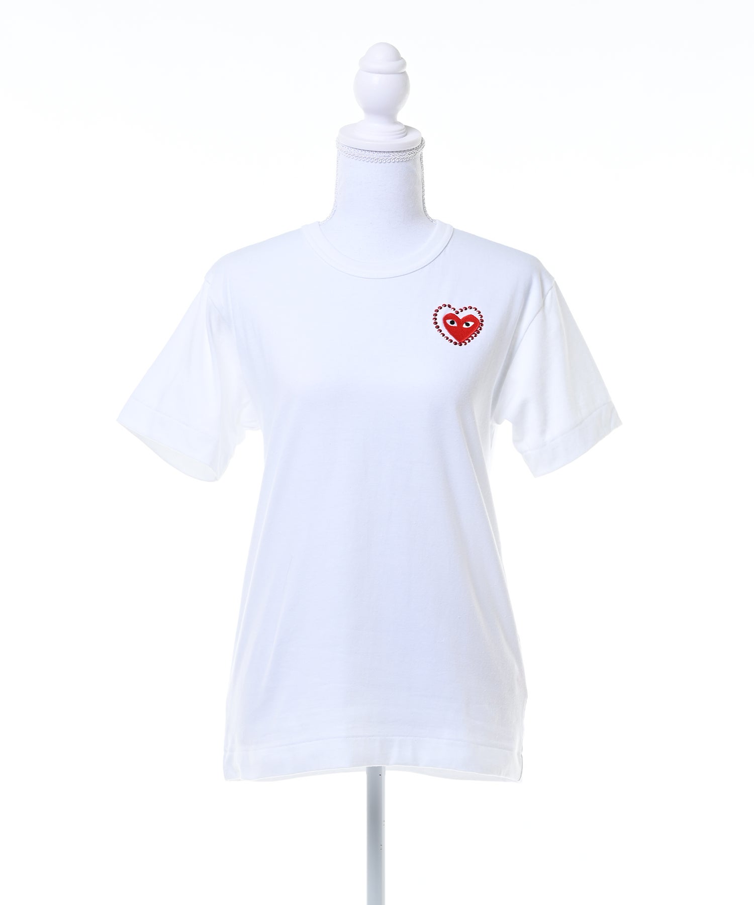PLAY COMME des GARCONS WOMANストーンハートTシャツ
