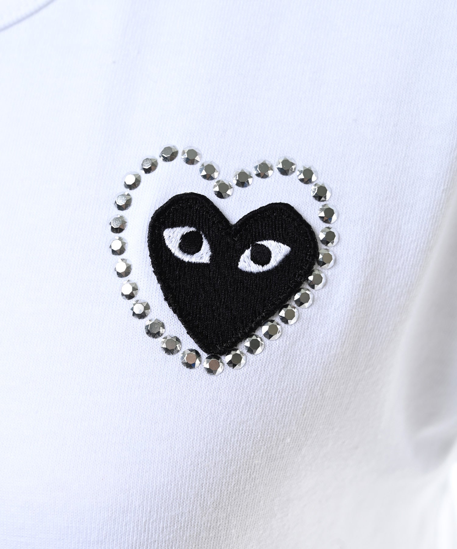 PLAY COMME des GARCONS WOMANストーンハートTシャツ