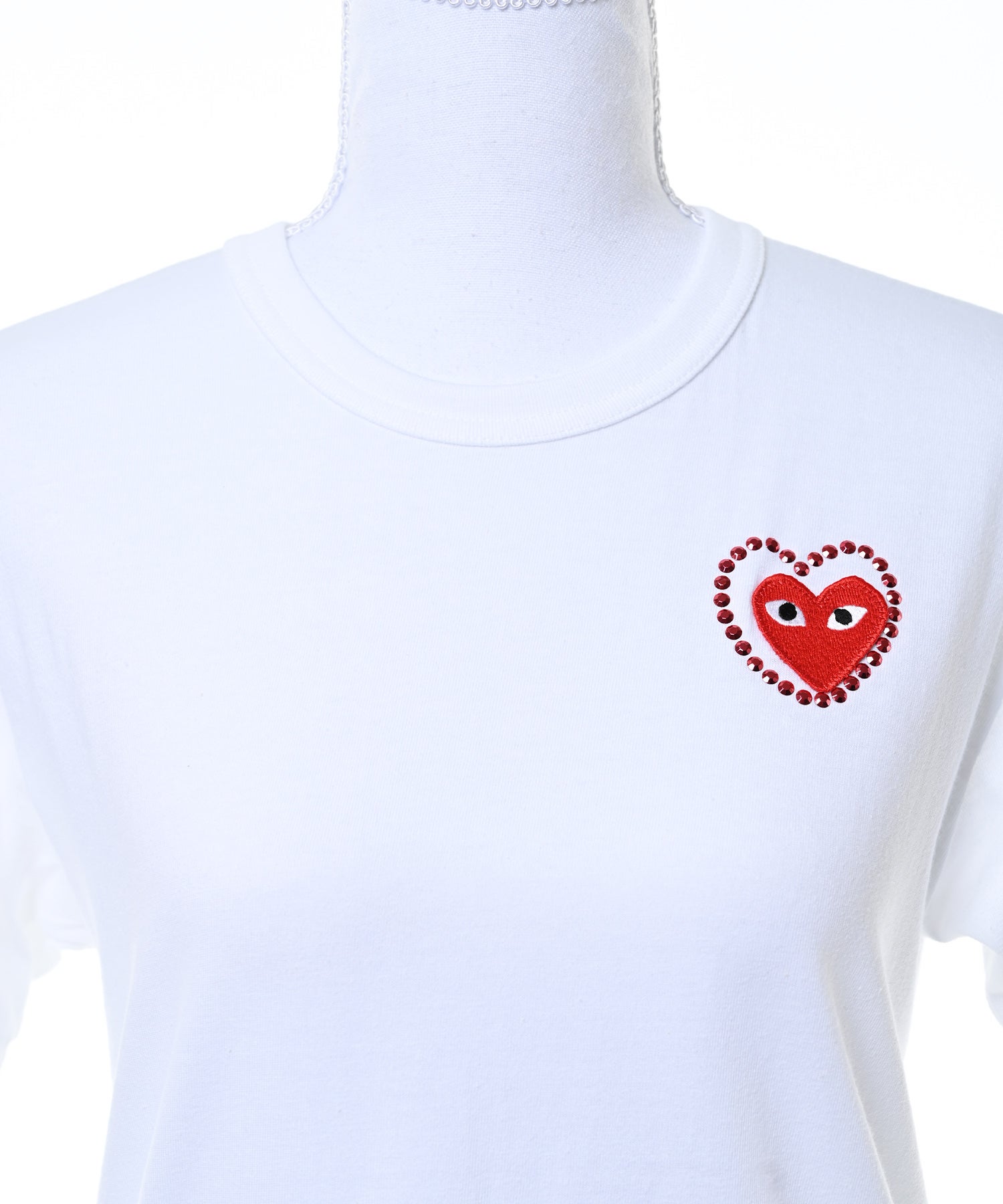 PLAY COMME des GARCONS WOMANストーンハートTシャツ