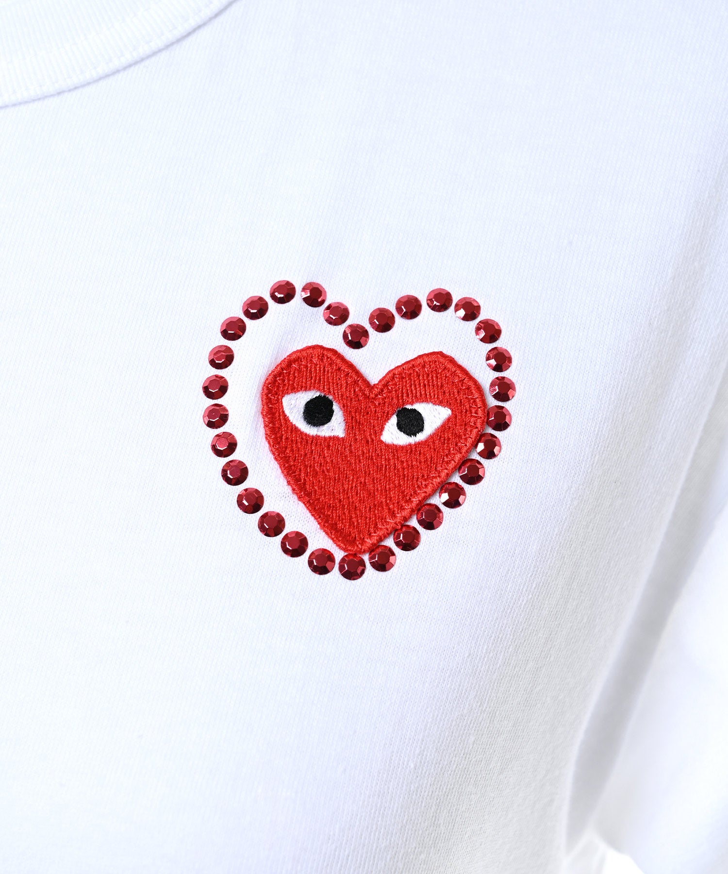 PLAY COMME des GARCONS WOMANストーンハートTシャツ