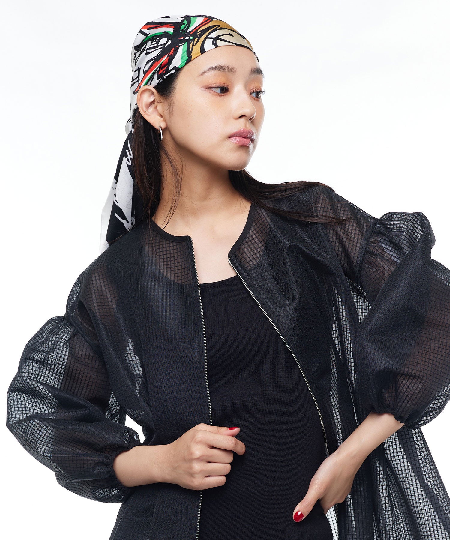 MOSCHINO WOMANベアシルクスカーフ