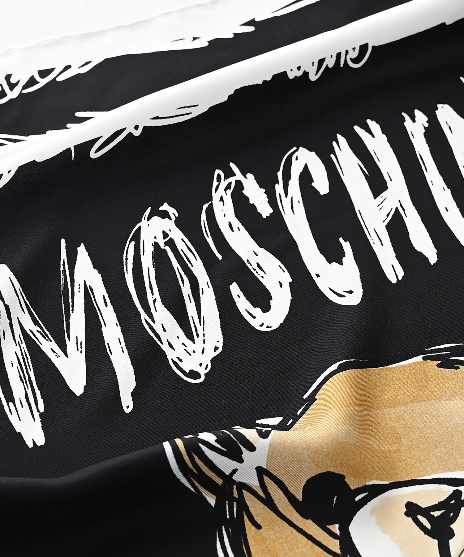 MOSCHINO WOMANベアシルクスカーフ