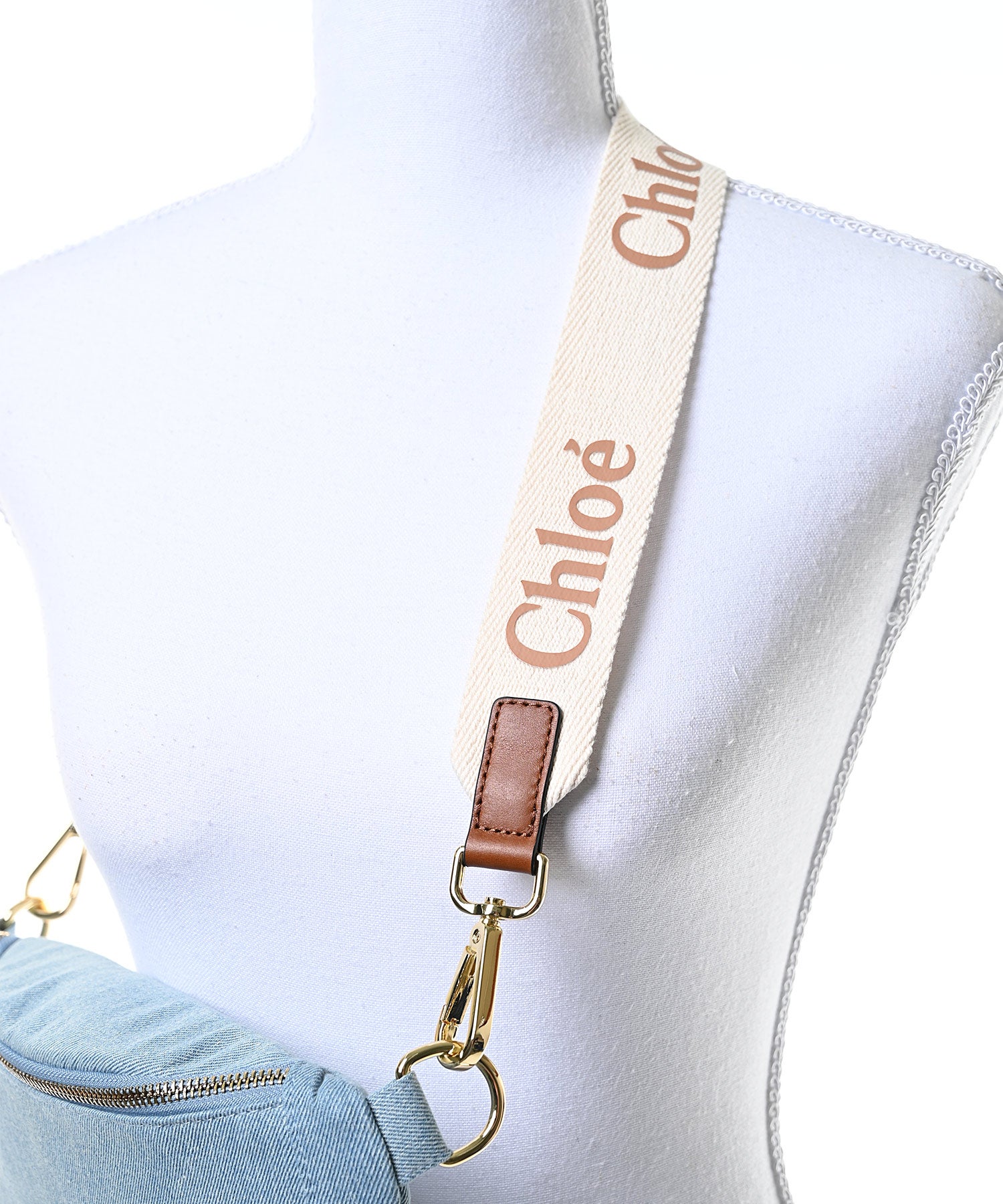 CHLOE KIDSデニムボディーバッグ