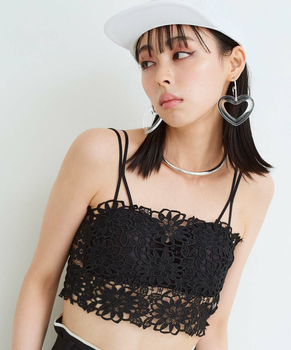 Narcissusフラワーレースキャミソール | Narcissus WEB STORE