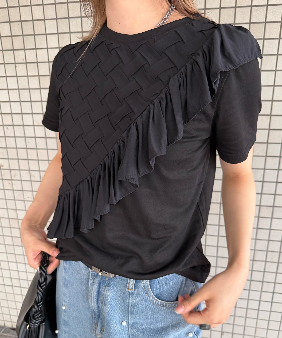STAFF：HIRONA(163cm/骨格ナチュラル)
