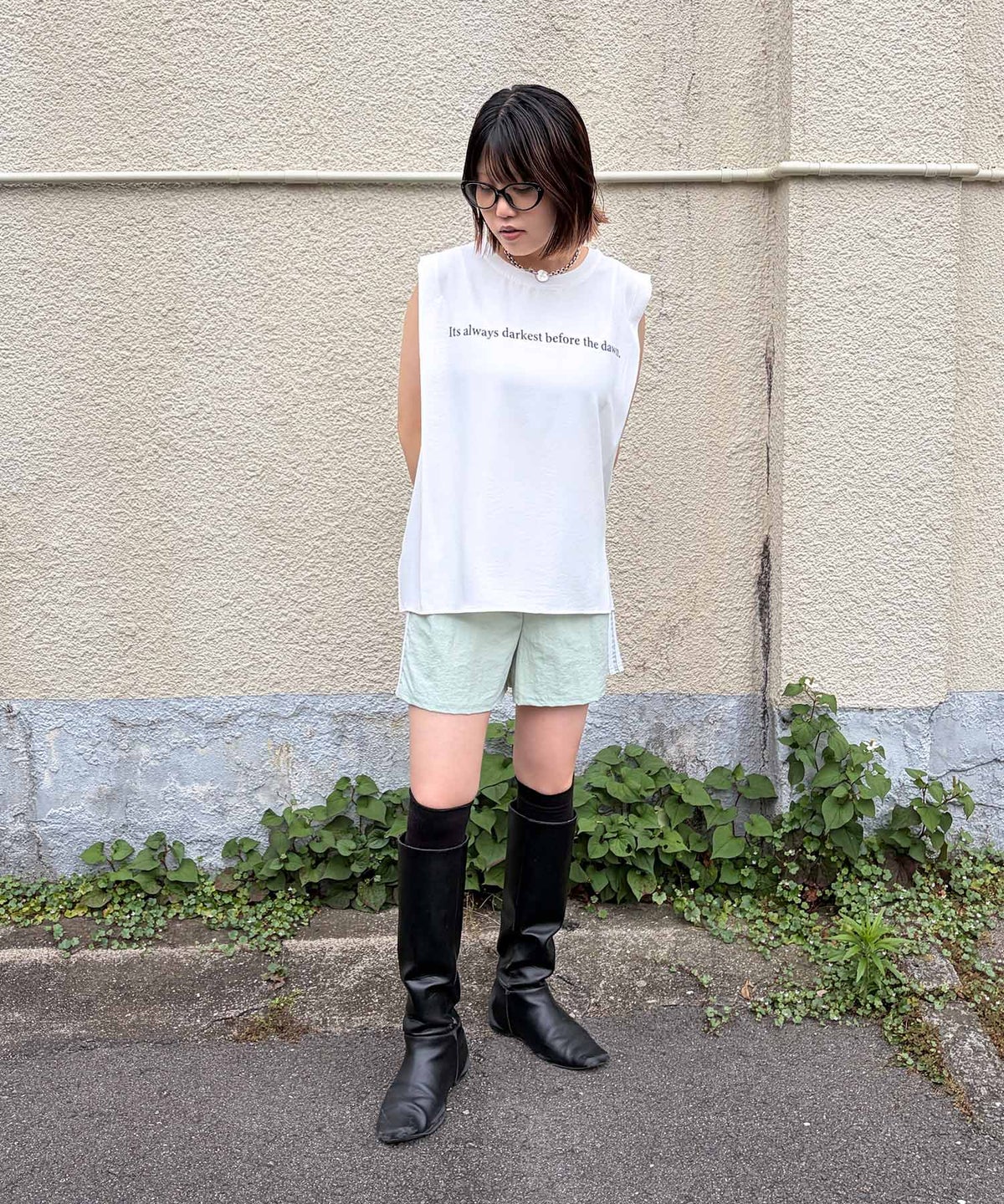 STAFF：FUWA(165cm/骨格ストレート)