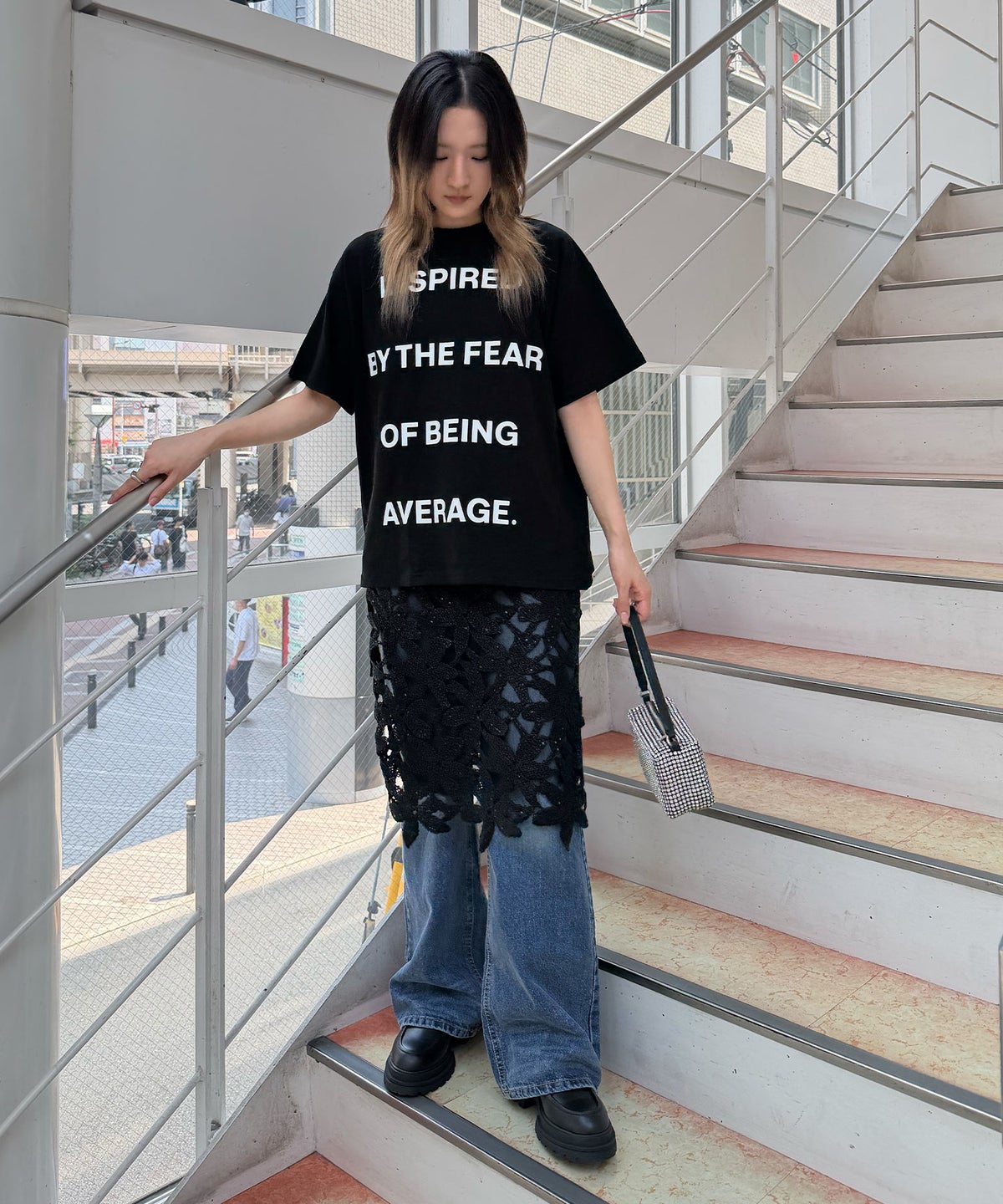 STAFF：HIRONA(163cm/骨格ナチュラル)