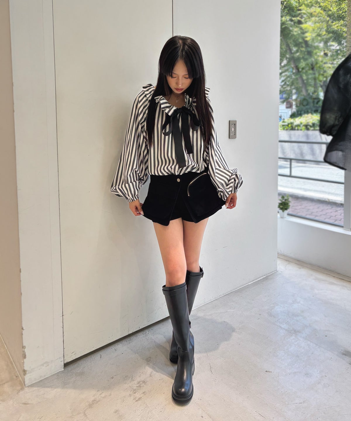 STAFF ： 156cm/骨格ウェーブ