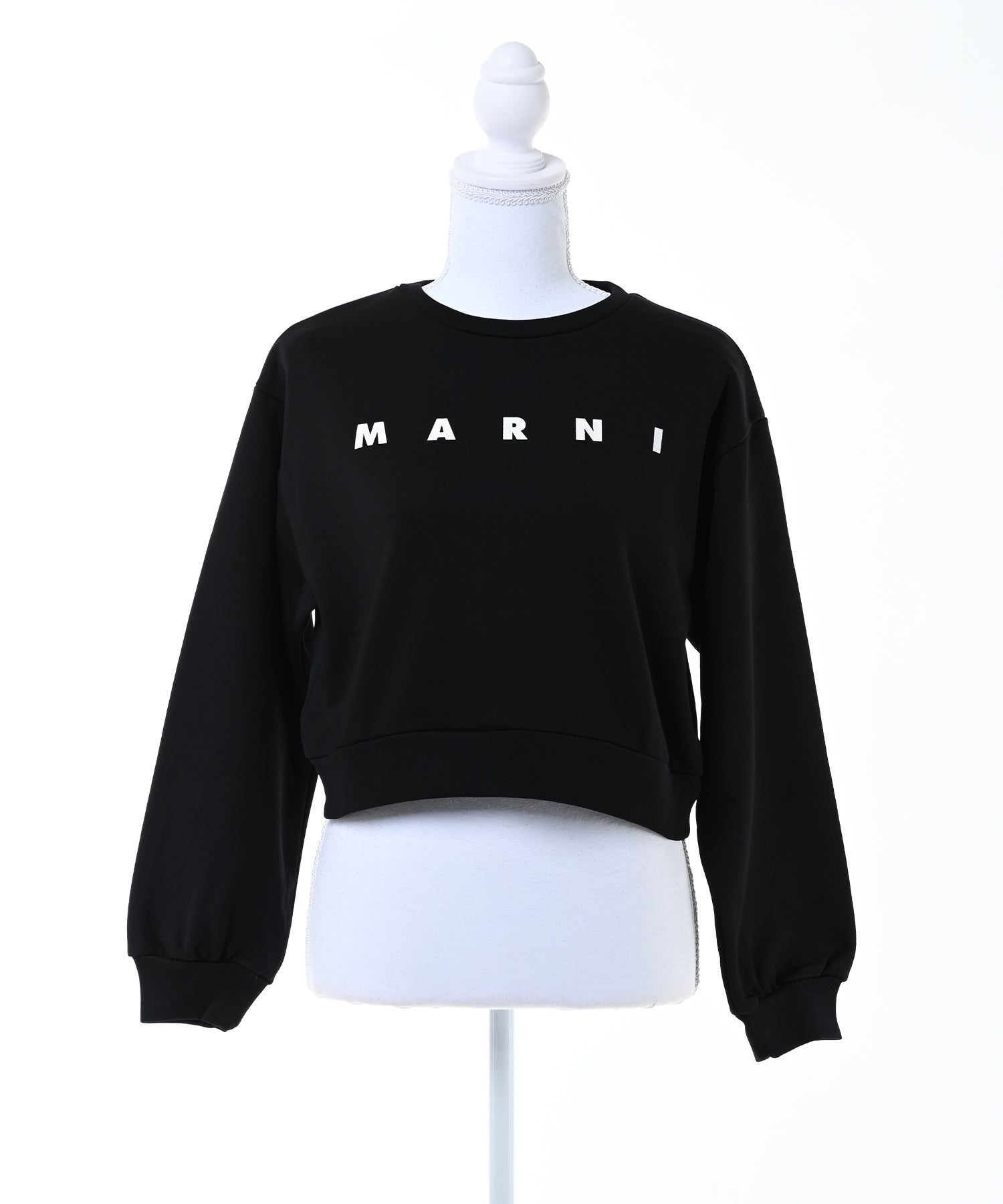 MARNI KIDSロゴクロップドスウェット