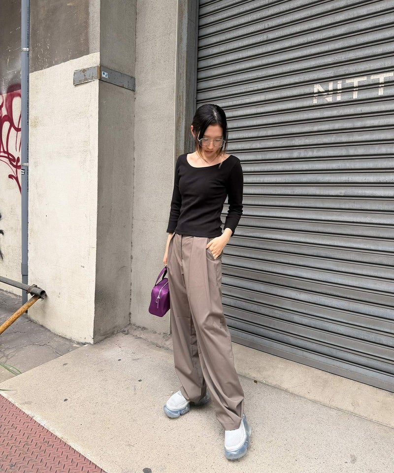 STAFF：HIRONA（163cm/骨格ナチュラル）