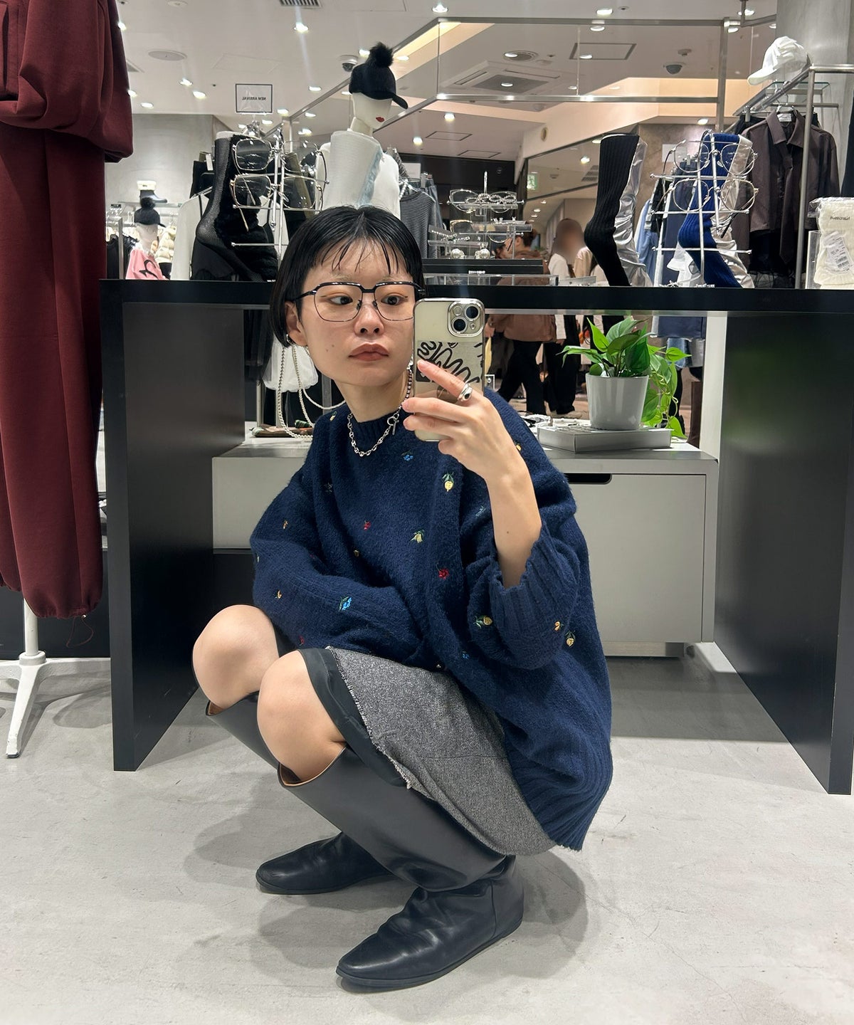 STAFF：ERIKA（153cm/骨格ウェーブ）
