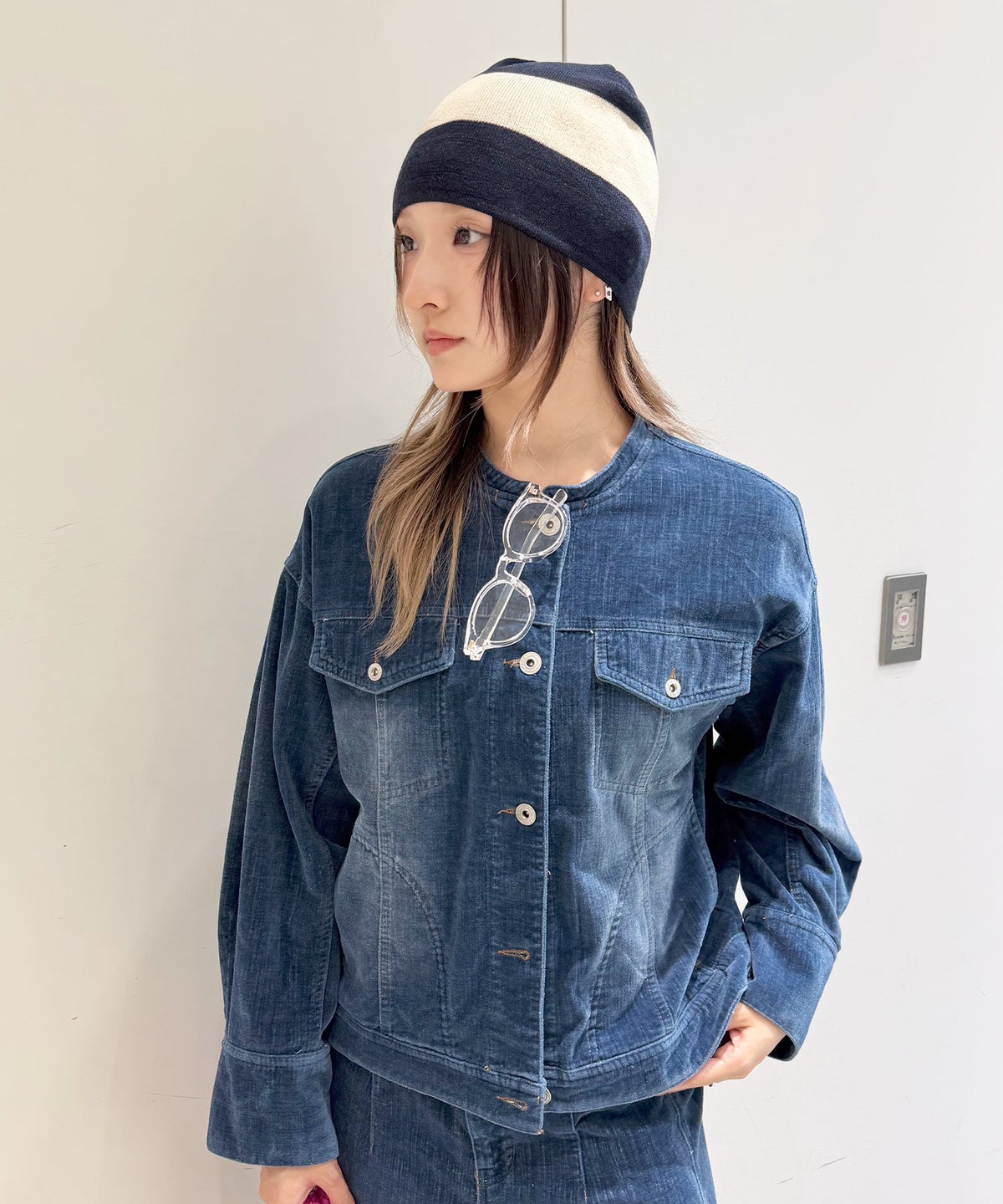 STAFF：HIRONA（163cm/骨格ナチュラル）